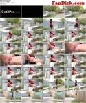 Black Haired Babe Piss Outdoor (17.01.2016/G2P/FullHD/1080p) 