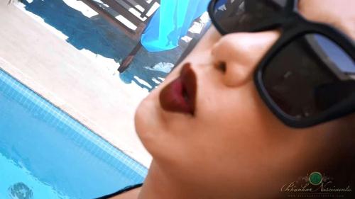 Bianka Nascimento - Chillin' by the Pool [HD, 720p] - Shemale