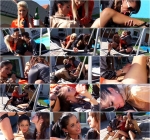 Nessa Devil, Vanessa, Donna Joe - High Society Champagne Loving Lesbos [HD, 720p] - Pissing