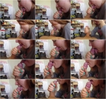 POV Morning Blowjob Mouthful with Gorgeous Russian (09.08.2016/HD/720p) 