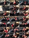 Tina Kay - Sexy British babe Tina Kay gives footjob and gets cum covered in the cab (2017/PornDoePremium/FullHD/1080p)
