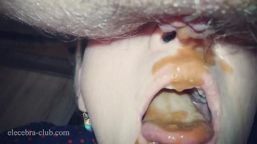 Smelly bitter diahrrea and cock juice swallowing [FullHD, 1080p] [Scat]