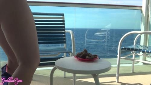 Cruise Balcony Reverse Epic Shit - Solo Scat [FullHD, 1080p] [Scat]