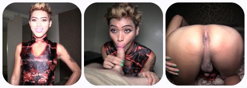 Miley / BJ and Handjob Finisher [HD, 720p] [ladyboygold.com]