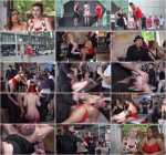 Irina Vega, Nerea Falco, Lady Nala - Petitie Slut Nerea Falco Shaves Head and Gets Gang Fucked in Public! [HD, 720p] [PublicDisgrace.com / Kink.com]