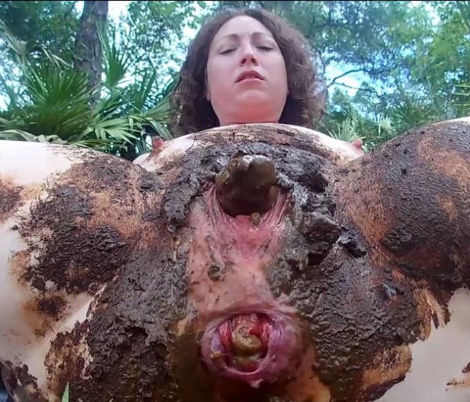 ScatGoddess - Outdoor Shit Packed Pussy - 1 PART (Scat / Poop) Defecation [FullHD 1080p]