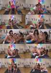 Boni, Julia Parker, Leanne Lace - Interracial threesome in yoga class [FullHD, 1080p]