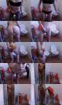 Miss Erika - Pissing in Leggins Scat Smearning and Shower [HD, 720p] [ScatShop.com] 