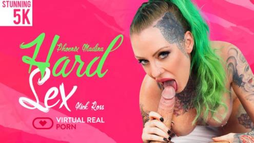 Nick Ross, Phoenix Madina - Hard Sex (27.12.2018/VirtualRealPorn.com/3D/VR/UltraHD 4K/2160p) 