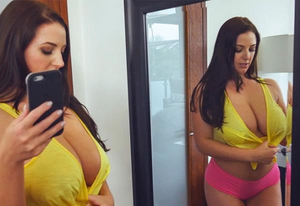 Angela White - Stepsister Takes Selfies of Her huge Tits (2019/SD)