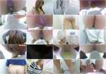Closeup pooping girls on virtual camera. HD 720p [Defecation, DLFF-064, Closeup]