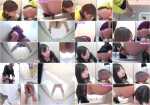 Excited girls pooping in toilet. FullHD 1080p [Defecation, DLSL-040, Closeup]
