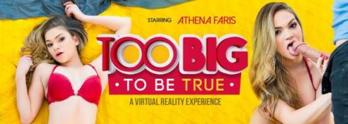 Athena Faris - Too Big to Be True (01.05.2019/VRBangers.com/3D/VR/UltraHD 2K/2048p) 