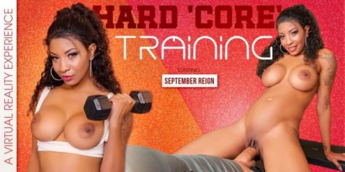 September Reign - Hard 'Core' Training (01.05.2019/VRBangers.com/3D/VR/UltraHD 2K/1920p) 