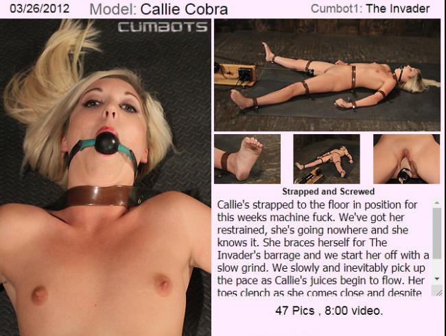 Callie Cobra Porn - Callie Cobra-Strapped and Screwed SD 540p CumBots.com ...