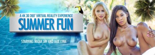 Alix Lynx, Nadia Jay - Summer Fun (17.07.2019/VRBangers.com/3D/VR/UltraHD 2K/1920p) 