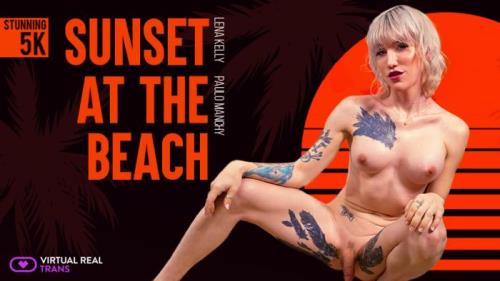 Lena Kelly - Sunset At The Beach (27.09.2019/VirtualRealTrans.com/3D/VR/UltraHD 4K/2160p) 