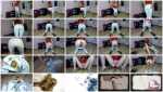 Janet - Desperate Light Blue Jeans Poop [Jeans Scat / 949 MB] FullHD 1080p (Scatology, Solo)