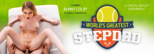 Bunny Colby - World's Greatest Stepdad (17.10.2019/VRBangers.com/3D/VR/UltraHD 4K/3072p) 