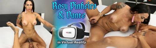 Rosy Pinheiro - Busty Tranny (23.10.2019/TransexVR.com/3D/VR/UltraHD 2K/1600p) 