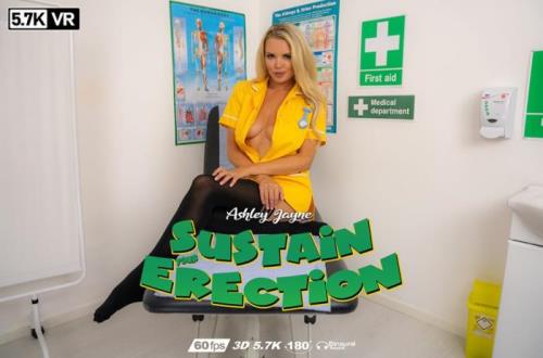 Ashley Jayne - Sustain Your Erection (29.12.2019/WankitnowVR.com/3D/VR/UltraHD 4K/2880p) 