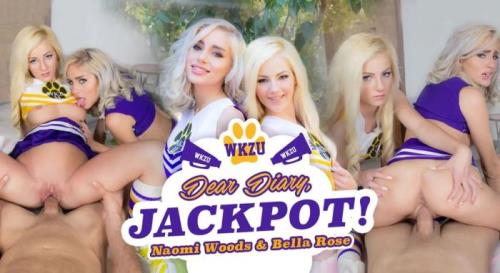 Bella Rose, Naomi Woods - Dear Diary, Jackpot! (06.01.2020/WankzVR.com/3D/VR/UltraHD 2K/1600p)