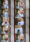 MissAnja - Dancing, Creamy Poo, Enema, Fart in White Leggings (09.02.2020/ScatShop.com/Scat/HD/720p) 
