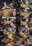 QS, Jessica - Rainbow Pantyhose (20.04.2020/QueenSnake.com/FullHD/1080p) 
