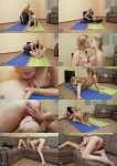 Alika Alba (41), Monica M. (18) - 18 year old babe taking a yoga class from a lesbian MILF [FullHD, 1080p]