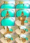 Nancy A - Blonde Enjoys Solo Play in a Pool [FullHD, 1080p]