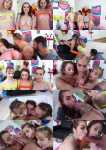 Allie Addison, Aliya Brynn, Spencer Bradley - Swapping & Sucking Cock With Aliya, Allie & Spencer [HD, 720p]