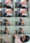 Poo Alina - Toilet slave quickly eats Alina's diarrhea with fart [HD, 720p]