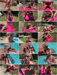 Chrissy Fox, Blanche Bradburry - Horny girls getting fucked by the pool [FullHD 1080p]