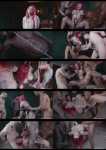 Sabien Demonia - Mistress After Hours - 4 On 1 Hardcore Shibari Gangbang [FullHD, 1080p]