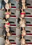 Cadence Nicole - 33 Weeks Preggo Red Bikini JOI Strip [HD, 720p] [Manyvids.com] 