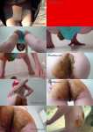 Poo Alina - Dirty Alina Pooping in Panties - Period Menstruation [HD, 720p]