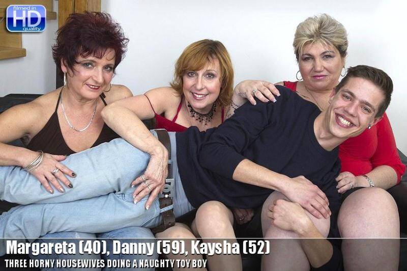 Margareta (40), Danny (59), Kaysha (52) - Group Sex [SD] - Mature.nl
