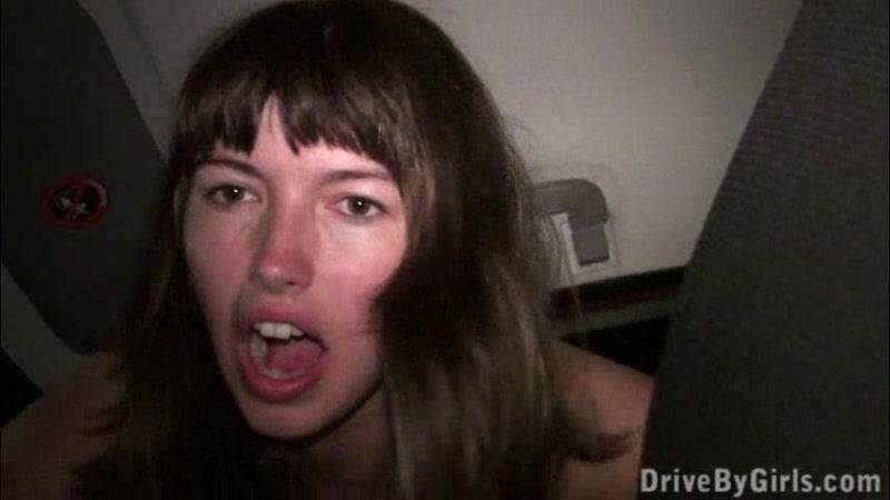 DriveByGirls.com/Sex in Car: A beauty and the beasts [SD] (230 MB)