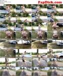 PeeAdventures.com: A quick pee in the grass on the side of the road [FullHD] (354 MB)