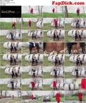 G2P: Sweet cat crouches! Crazy Girl Pees! [FullHD] (184 MB)