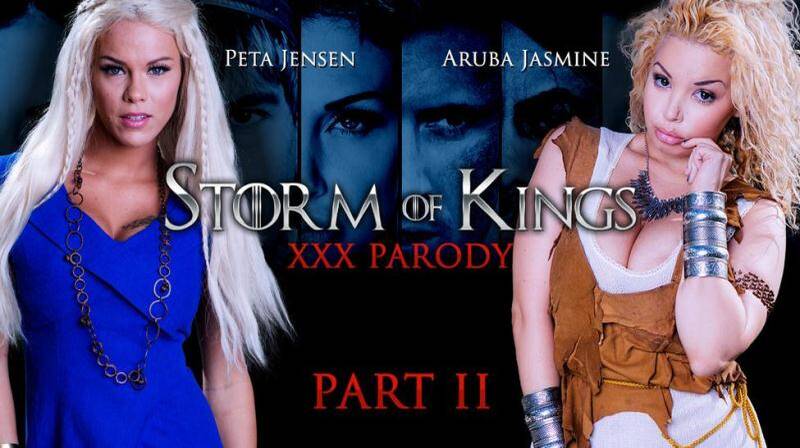 Aruba Jasmine & Peta Jensen (Storm Of Kings XXX Parody: Part 2 / 30.04.16) [SD]