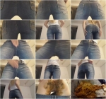 Scat Porn: Blonde Hard Rub Jeans Poop (FullHD/1080p/1.38 GB) 14.11.2016