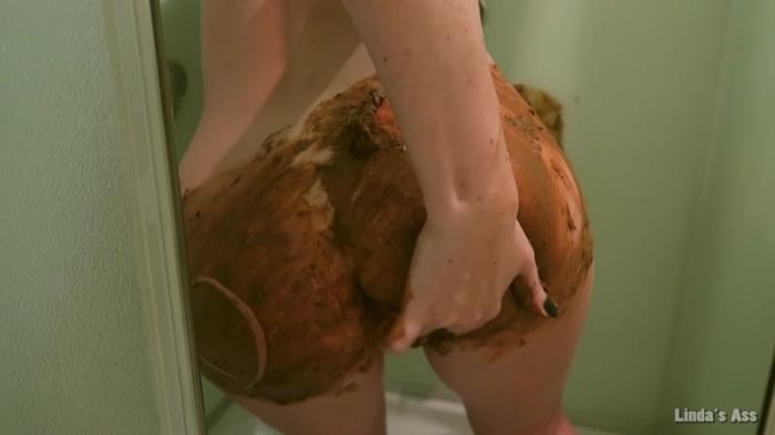 Big poop in a shower / 02-04-2017 (Scat Porn) [FullHD/1080p/MP4/325 MB] by XnotX