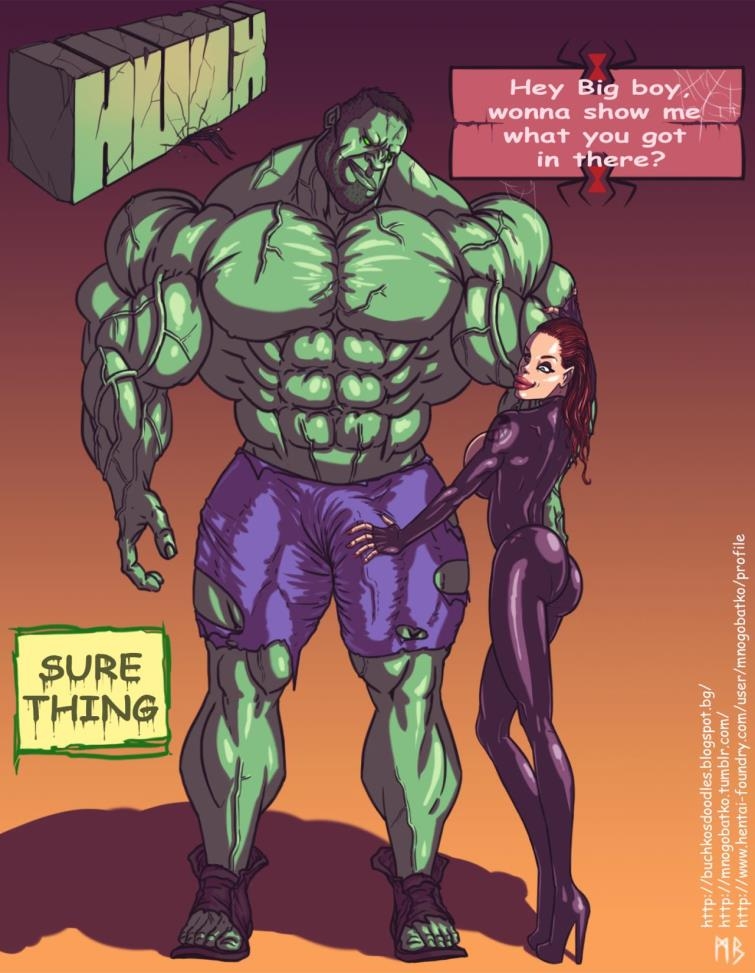 Mnogobatko Hulk vs Black Widow Ongoing [5  pages]