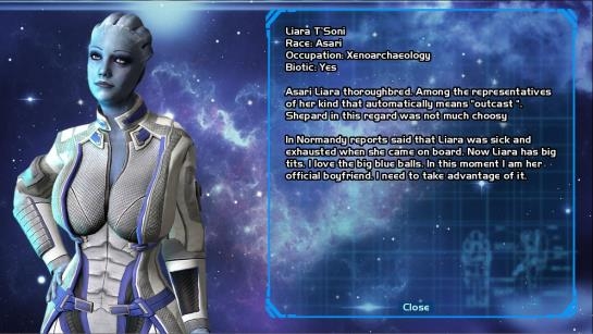 games: Kosmos Games Lust Effect v 0.4.00 Mass Effect universe (311.06 MB) 13.05.2017