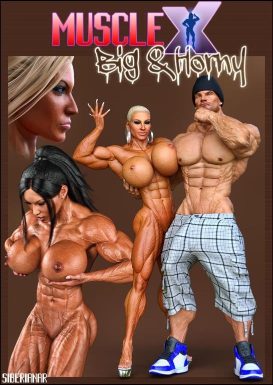 3d porn comics: Muscular babe fucking monster cock at the gym in SiberianaR - Muscle X - Big and Horny (28 Pages/19.46 MB) 18.05.2017