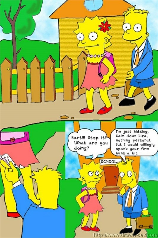 Simpsons In the College - Part 1 art by DrawnSex [16  pages]