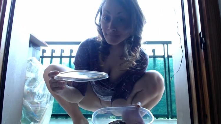 Shit and fart in the balcony 1 - Solo Scat [Scat / FullHD]