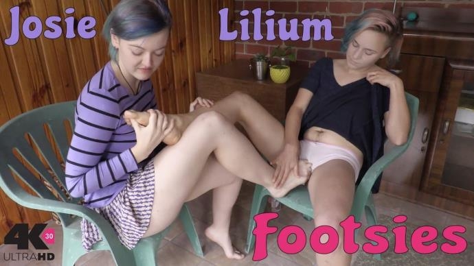 Josie and Lilium - Footsies / 14-06-2017 (GirlsOutWest) [FullHD/1080p/MP4/870 MB] by XnotX