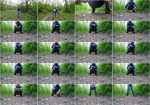 Love2Piss: (Ingrid) - All natural. Ingrid is peeing and wiping herself with a leaf [FullHD / 221 MB]